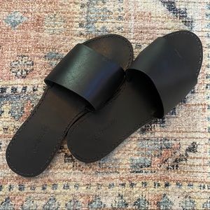 Madewell The Boardwalk Post Slide Sandals